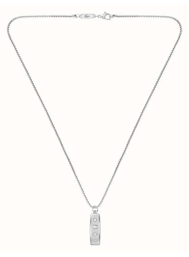 Lacoste  DISTRICT necklec Chain STAINLESS STEEL for Men | Best Price UAE