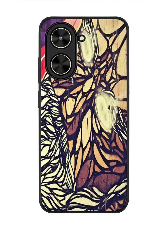 Stylizedd For Xiaomi Poco C71 / Redmi A5 4G Case,Slim fit Camera Protection, Shockproof Thin Phone cover  - Wise Graffitti