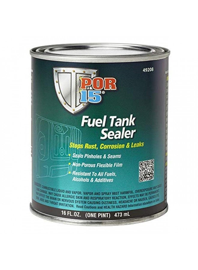Por-15 Fuel Tank Sealer, Stops Rust, Corrosion And Leaks, Seals Pinholes And Seams, Non-Porous, Flexible Film, 16 Ounces - Image 1