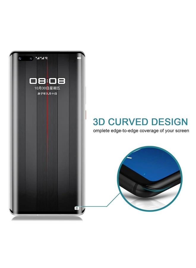 Premium 9H 3D HD Curved Edge Tempered Glass Screen Protector for Huawei Mate 40 RS Porsche Design  - Image 5