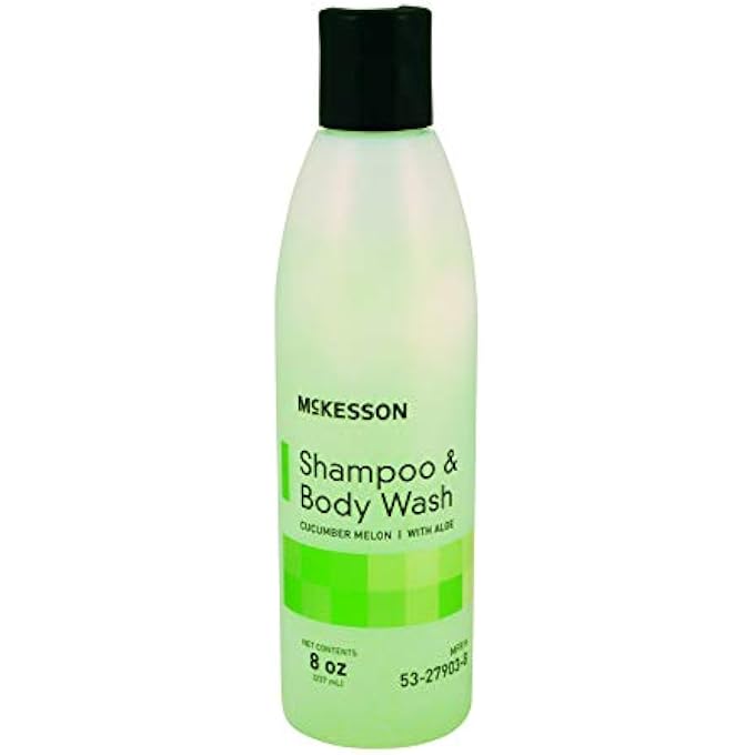 Mckesson Shampoo & Body Wash w/ Aloe & Cucumber Melon - 8 Oz. (4 Pack)