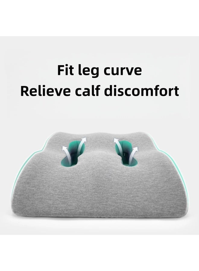 Bukela Leg Elevation Pillow with Memory Foam, High-Density Leg Rest Elevating Wedge Pillow Relieves Leg Pain, Improves Blood Circulation, Reduces Swelling,Breathable and Washable Cover,Lumbar Support Pillow for Sleeping Reading Relaxing - Image 2