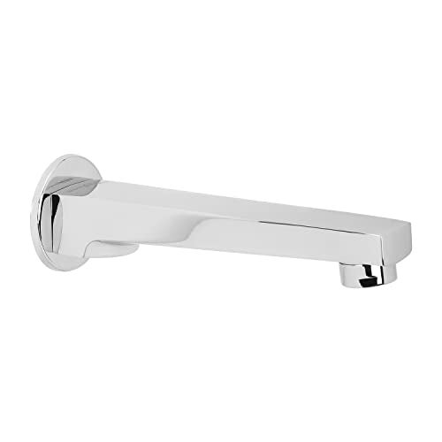 Hindware Italian Collection F360009CP Element Bath Spout, Brass with Chrome Finish - Image 1