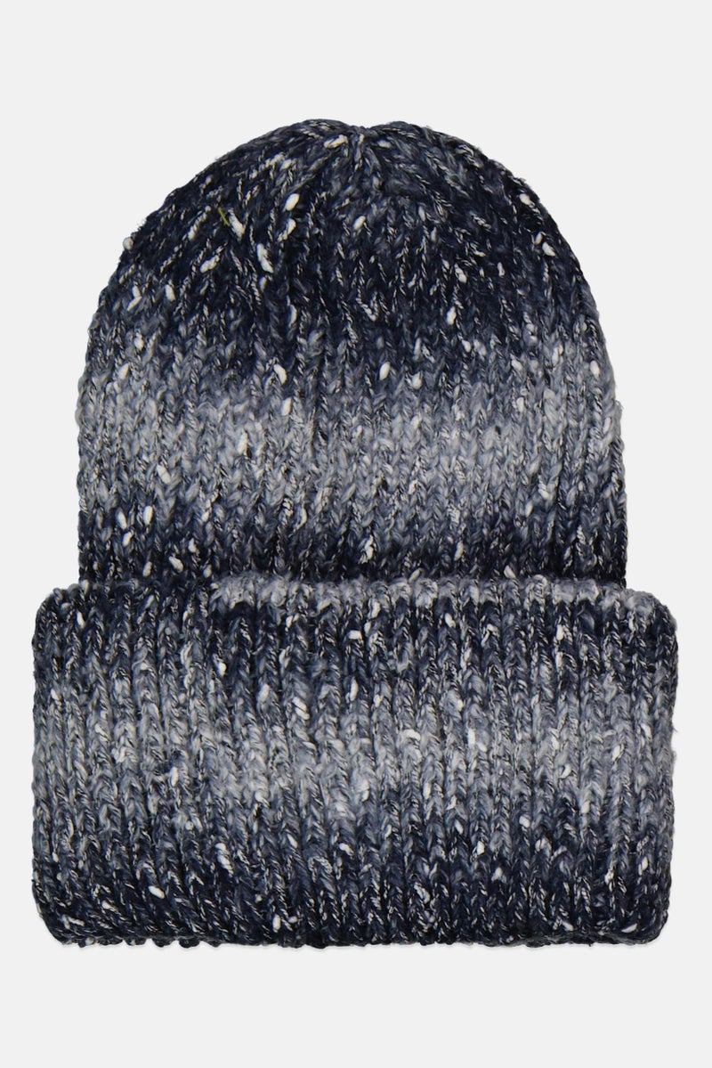 Body Glove Women Brand Logo Knitted Beanie Hat, Black  - Image 2