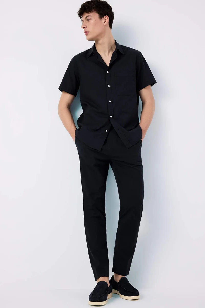 DeFacto Regular Fit Polo Collar Short Sleeve Shirt
