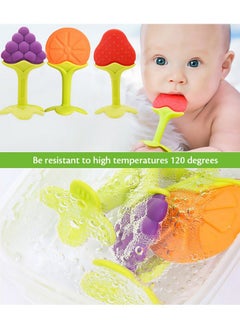 6 Pack Baby Teething Toys For Newborn Infant Bpa Free Freezer Safe Silicone Fruit Baby Teethers Soothe Babies Gums Set For Babies 06 Months 612 Months - pzsku/Z365A7DE739AFA61B5B8DZ/45/_/1697459749/4ebbb7a8-3898-4c4b-98fa-0ecadefce1d9