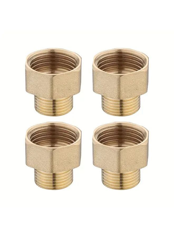 1 قطعة محول ضغط G1 2 إناث إلى 3 8 ذكور، موصل أنابيب مياه معدني لحنفيات المطبخ والحمام في المنازل المتنقلة - Image 2