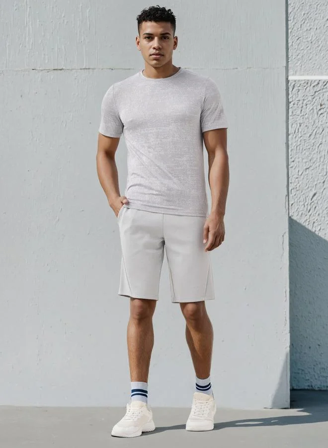 Splash Active  Regular Fit Performance T-shirt for Men | Best Price UAE