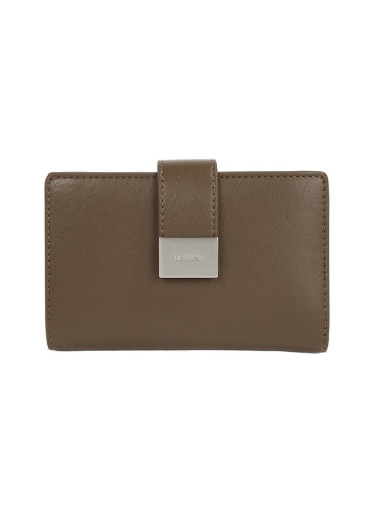 CALVIN KLEIN MEDIUM BIFOLD WALLET WITH HARDWARE SNAP  - Image 1