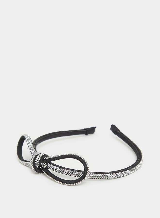 ستايلي طوق شعر مزين بفيونكة - Image 2