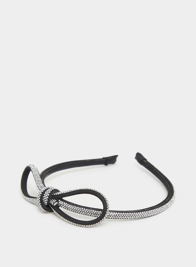 ستايلي طوق شعر مزين بفيونكة - Image 1