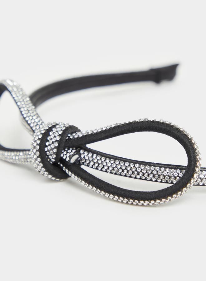 ستايلي طوق شعر مزين بفيونكة - Image 5