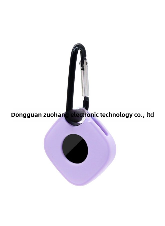 Generic - Suitable For US Tile Mate 2024 Bluetooth Smart Tracker Protective Case Silicone Accessories-Color:Black-Applicable Models:2024tile Mate - Image 1