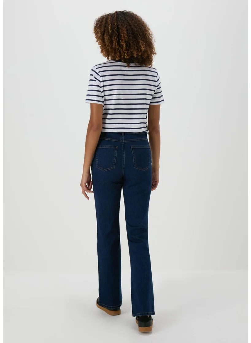 Matalan Dark Wash Bootcut Jeansize