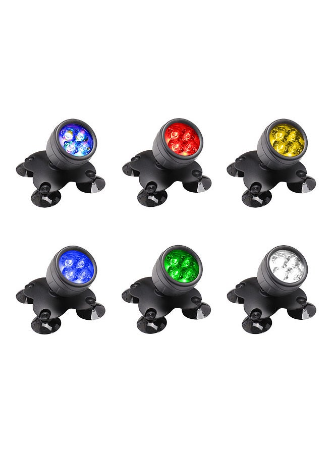 مجموعة أدوات إضاءة مصباح الغوص تحت الماء 5 قطعة 4 مصابيح LED RGB - pzsku/Z365AF9830B974F51055FZ/45/_/1711961202/1bd1fe44-574d-4c1d-ab4d-0b5bdc669a10