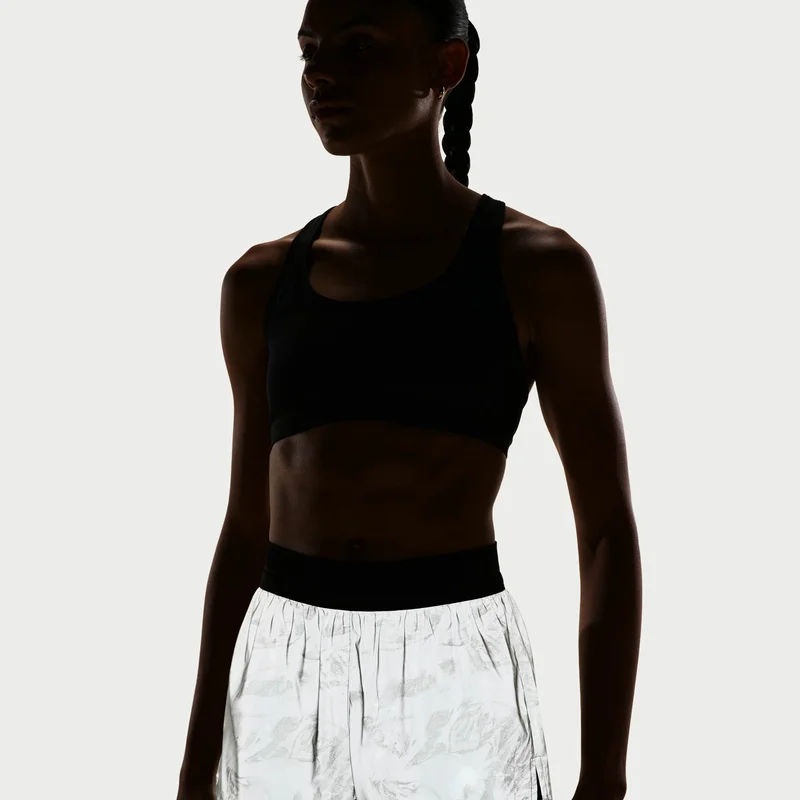 Nike Grey Women's Swift 2-in-1 Running Shorts for Women | Best Price UAE