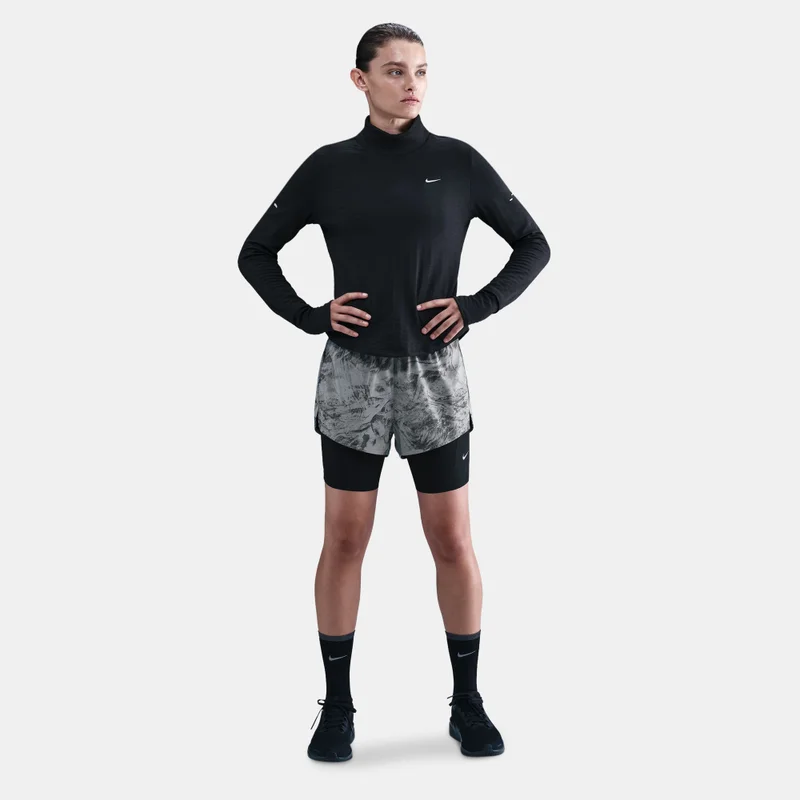 Nike Grey Women's Swift 2-in-1 Running Shorts for Women | Best Price UAE