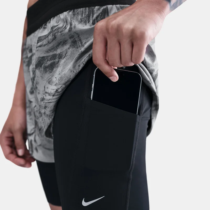 Nike Grey Women's Swift 2-in-1 Running Shorts for Women | Best Price UAE