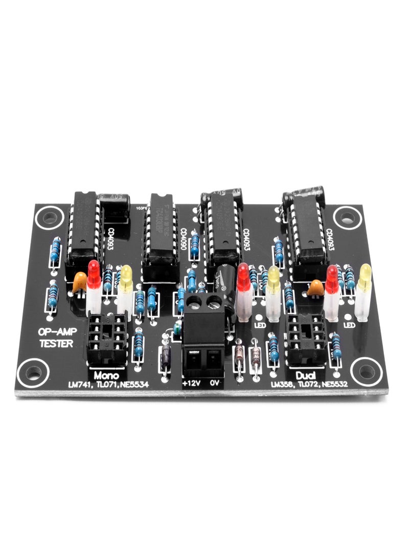 Generic Operational Amplifier AMP Tester Module Single Dual Screening Circuit Board for IC Amplification Judgement and Roughly Conversion Rate Judgement  - Image 4