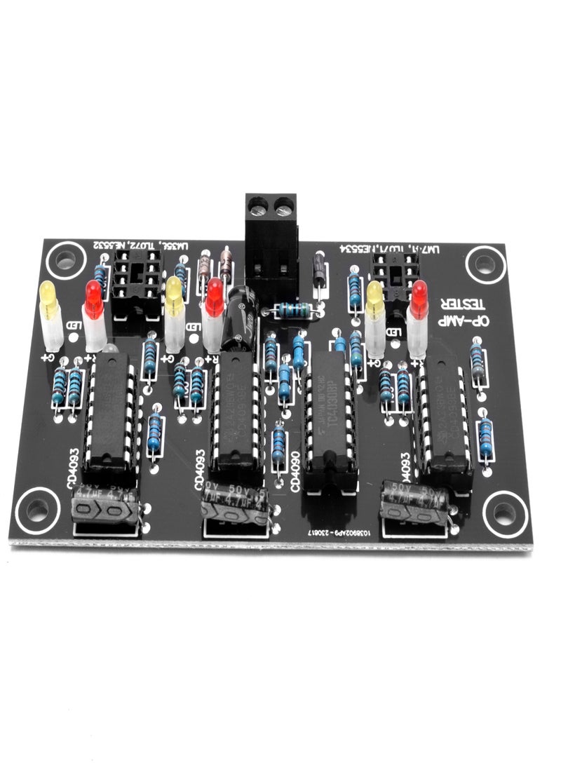Generic Operational Amplifier AMP Tester Module Single Dual Screening Circuit Board for IC Amplification Judgement and Roughly Conversion Rate Judgement  - Image 2