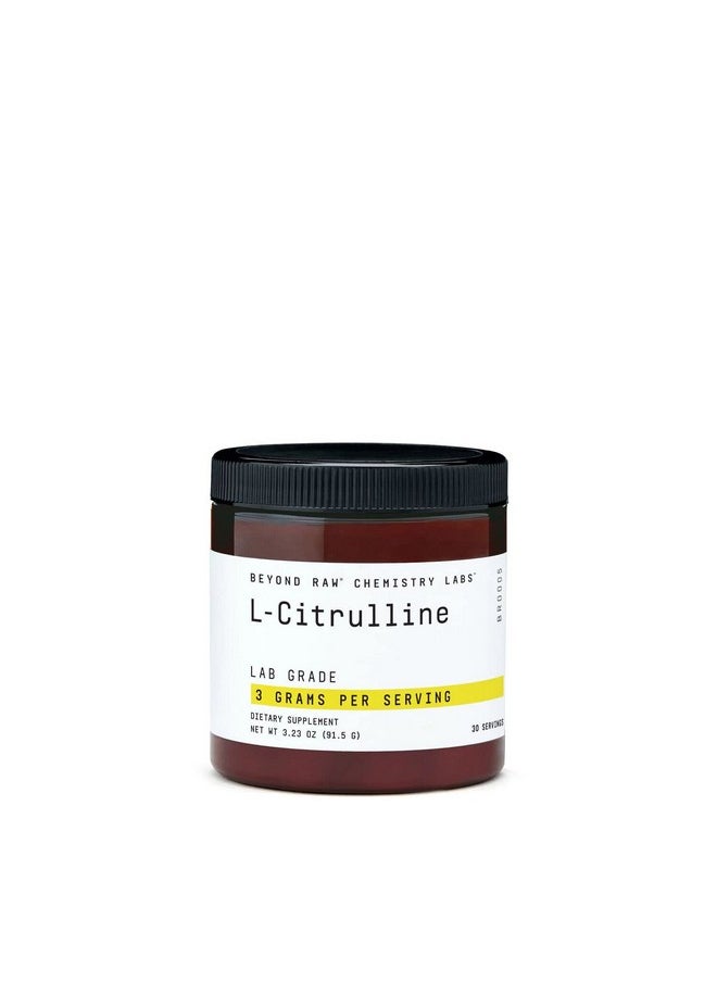 BEYOND RAW Chemistry Labs Lcitrulline Powder; Supports Peak Performance; 30 Servings  - Image 2