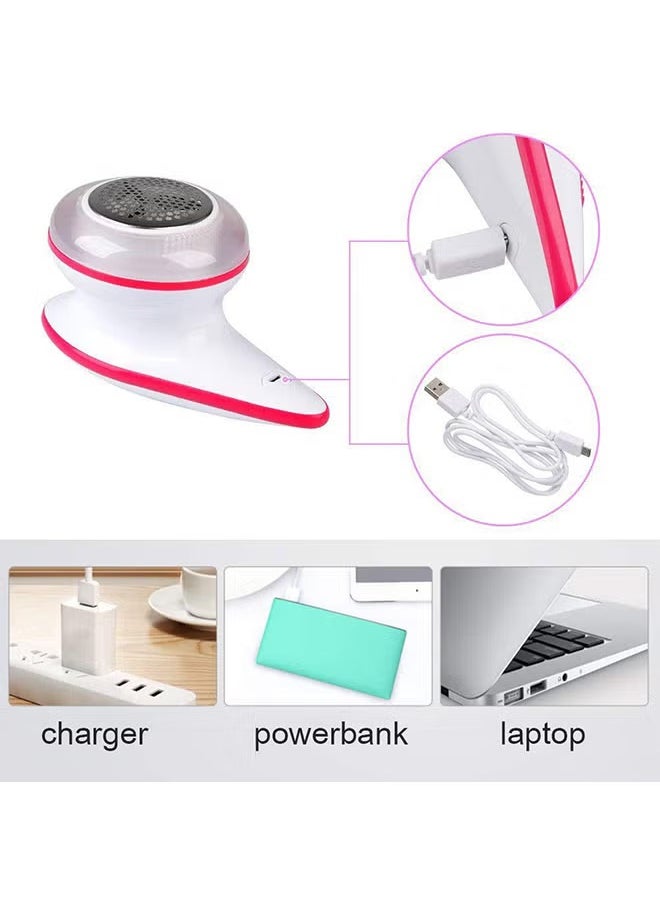 bangzhu USB Rechargeable Lint Remover Set with 1 Replacement Blade Head,Fabric Shaver, Sweater Shaver,Electric Fabric Sweater Lint Remover for Clothes and Sofa,Coats,Furniture, Fuzz,Cashmere, Wool, Legging  - Image 3