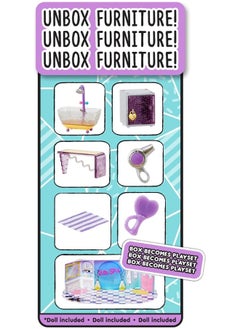 MGA Entertainment L.O.L. Surprise! Winter Chill Hangout Spaces Furniture Playset With Ice Doll  - Image 5