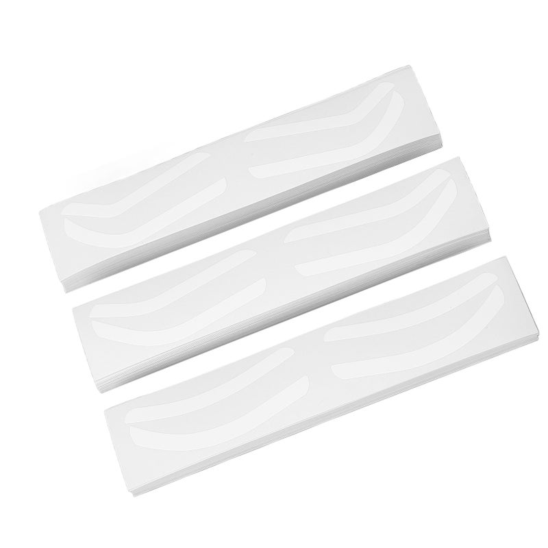 150 Sheets Eyebrow Airbrush Sticker Stencil Disposable Eyebrow Shaping Template Eyebrow Tint Sticker for All Face Shapes and Sizes - Image 4