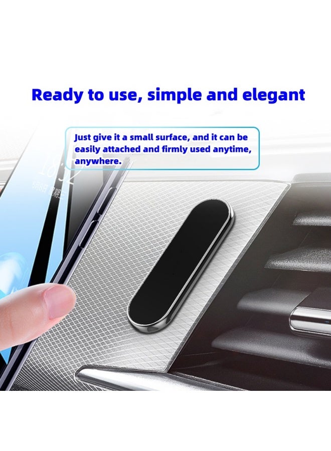 Magnetic Car Mount Holder, Universal Adhesive Magnetic Phone Holder for Cars, Suitable for Smartphones and Mini Tablets - Image 4