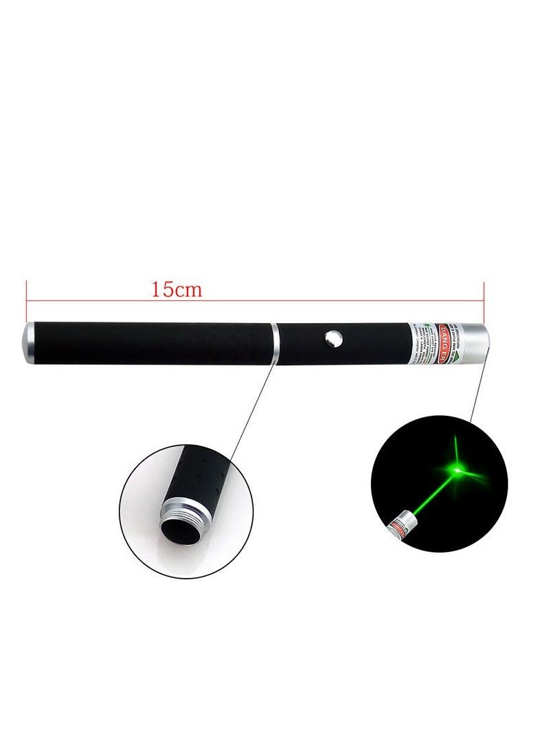 WAOKN - 2 in 1 green Laser Pointer With Star Cap High Power Lazer Sight Light Pen Powerful Laser Meter Tactical Pen - Image 1