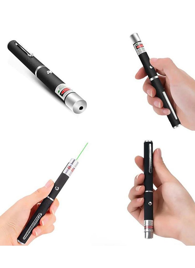 WAOKN - 2 in 1 green Laser Pointer With Star Cap High Power Lazer Sight Light Pen Powerful Laser Meter Tactical Pen - Image 1