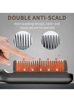 sokany Thermal Hair Comb - White - 950 F  - Image 2