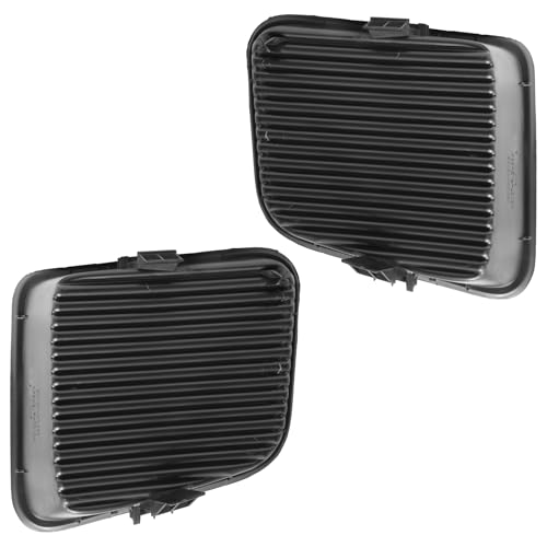 BXZ Front Fog Light Lamp Cover Bumper Insert w/o Fog Lamps Holes Pair For 2014-2021 Toyota Tundra - Image 3
