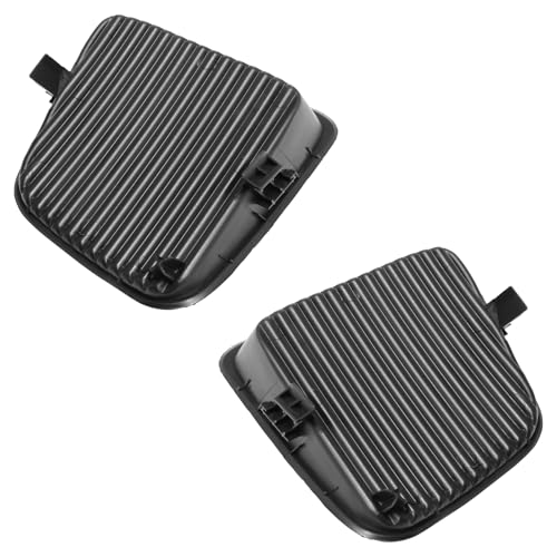 BXZ Front Fog Light Lamp Cover Bumper Insert w/o Fog Lamps Holes Pair For 2014-2021 Toyota Tundra - Image 4