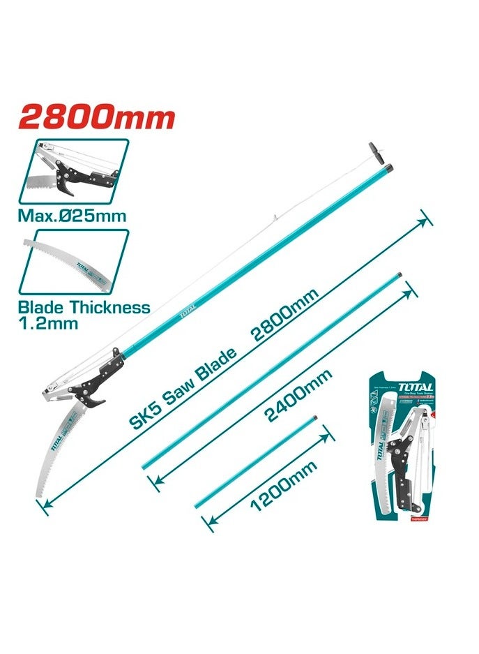 TOTAL TOTAL EXTANDABLE POLE SAW AND PRUNER (THEPS25281)