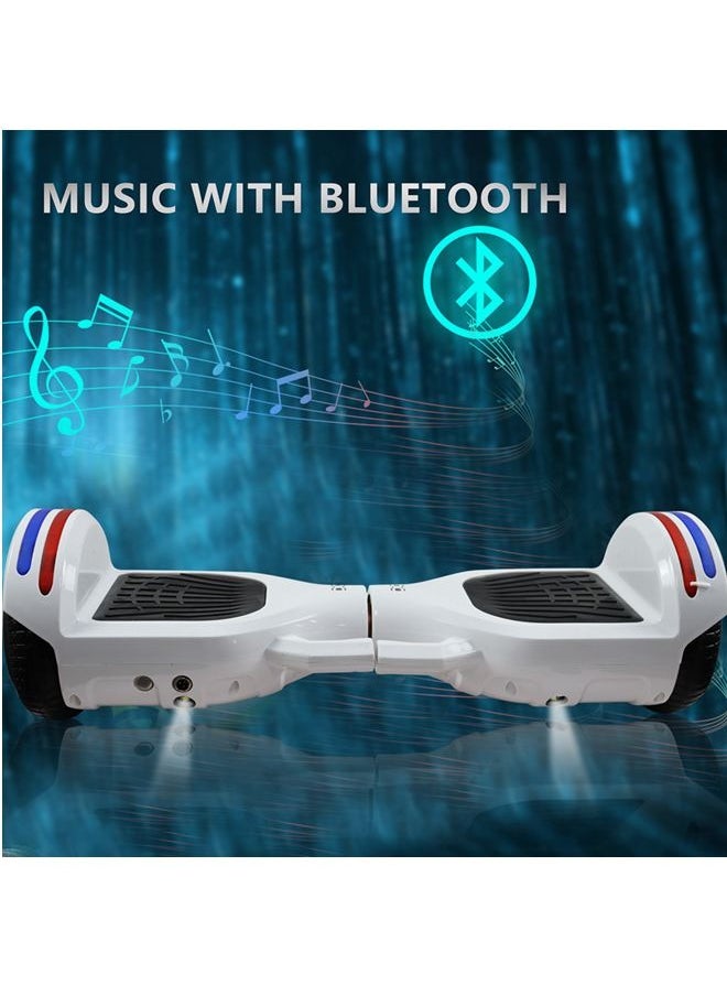 Generic - 6.5inch Smart Electric Scooter 2 Wheels Self Balancing Scooter Lithium Battery Hoverboard Bluetooth with Led Lights. - Image 1