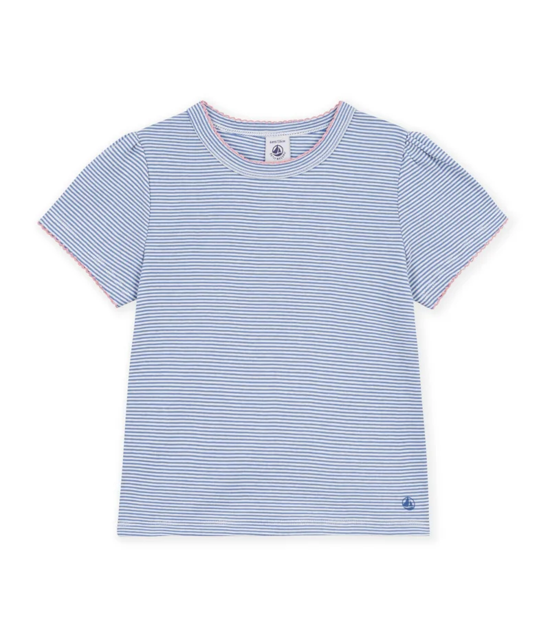 بيتي باتو Children's Short-Sleeved Stripy T-Shirt