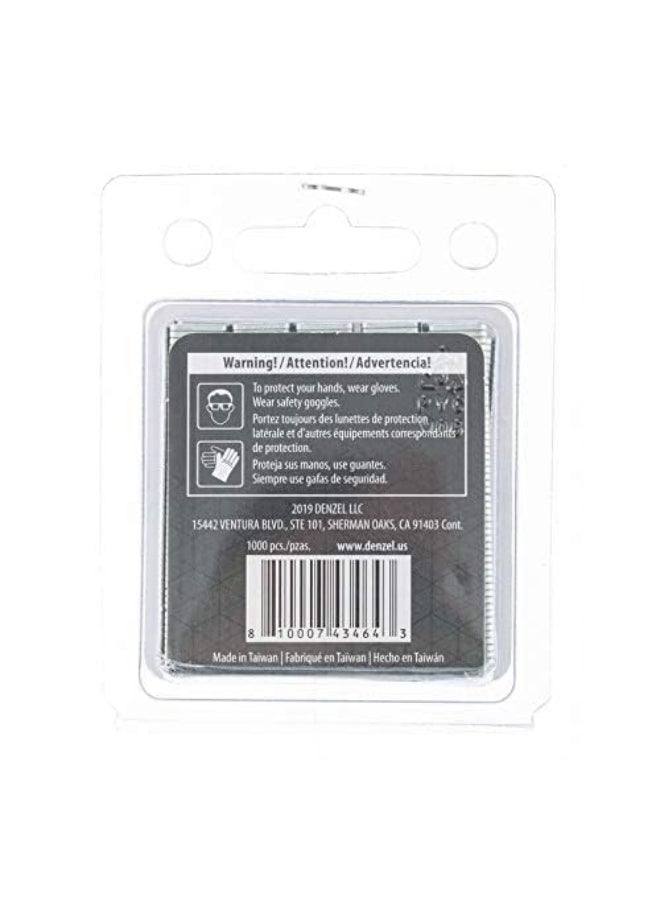 denzeL Staples (27/64Inch (10.6Mm) X 1/4Inch (6Mm) X 1.2Mm)  - Image 2