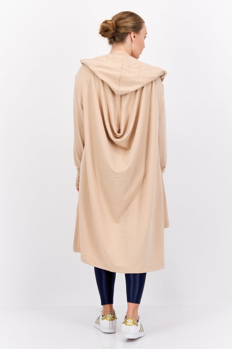 NINE WEST Women Sportswear Fit Long Sleeve Outdoor Cardigan, Maroon - Image 4