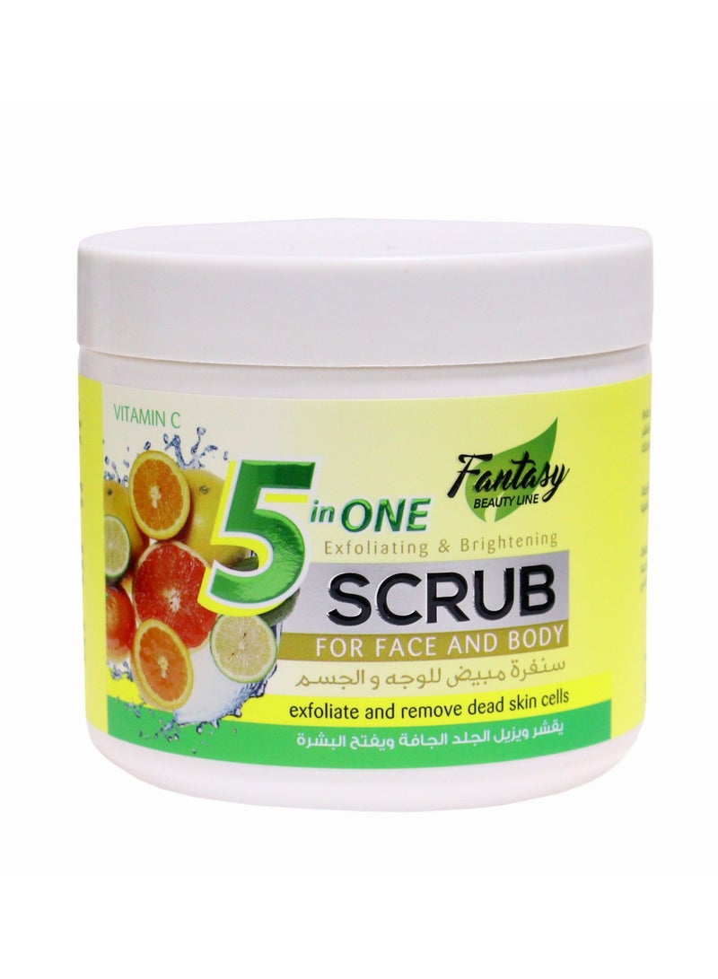 خط الجمال الخيالي مقشر الخيار 5 في 1 للتقشير والتفتيح 500 مل - Image 1