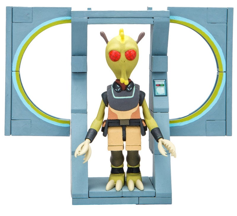 McFarlane Toys Rick & Morty The Discreet Assassin Micro Construction Set Playset - Image 1