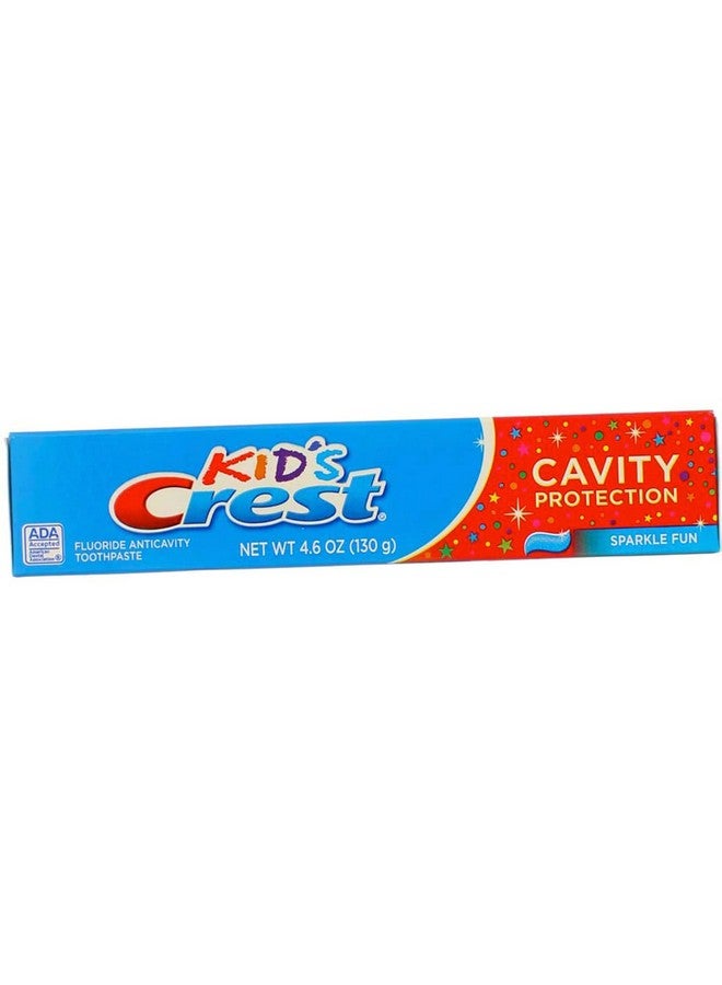 Crest Kids Tube Size Sparkle Fun Cavity Protection Toothpaste, 4.6 Oz - Image 4