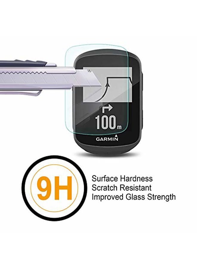 Supershieldz (3 Pack) for Garmin Edge 530 and Edge 830 Tempered Glass Screen Protector, 0.33mm, Anti Scratch, Bubble Free - Image 2