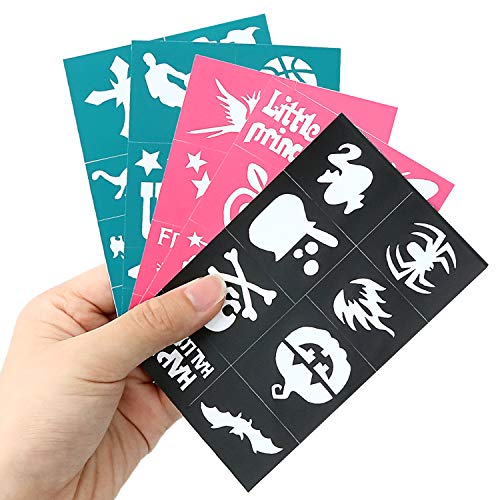 Maydear Face Painting Kit for Kids with 12 Colors Safe and Non-Toxic Large Water Based Face Paint (Fluorescence) - Image 4