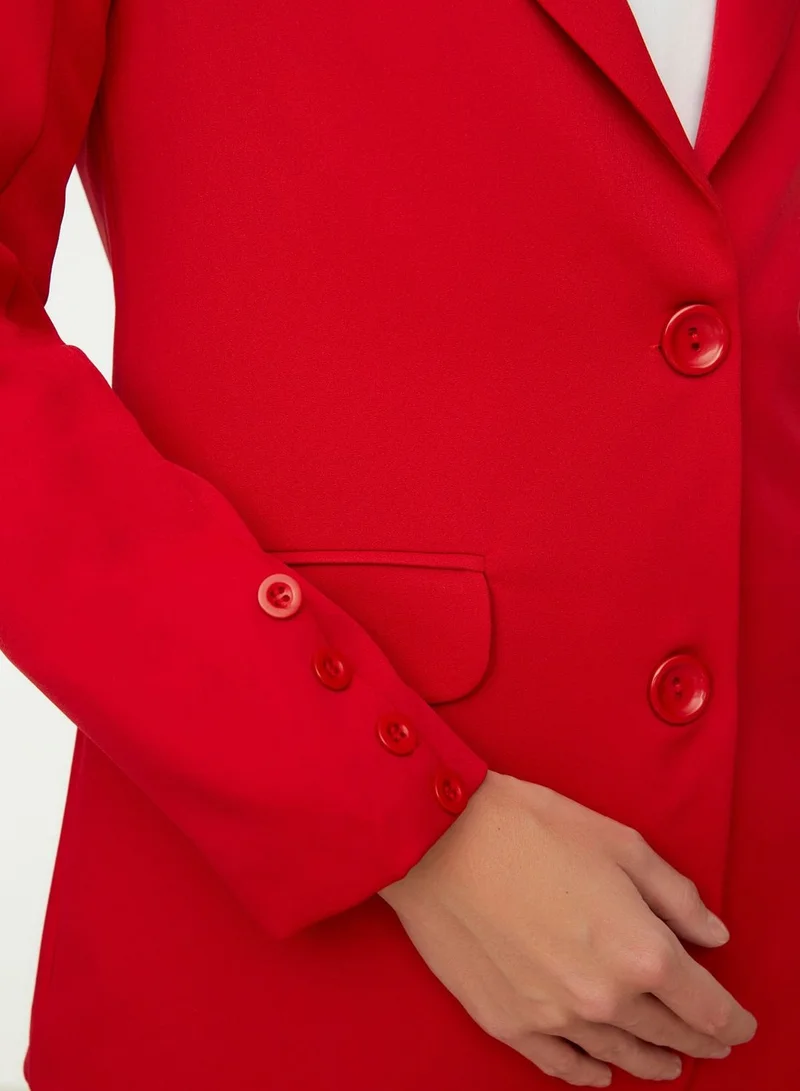 Trendyol  Button Detail Tailored Blazer for Women | Best Price UAE
