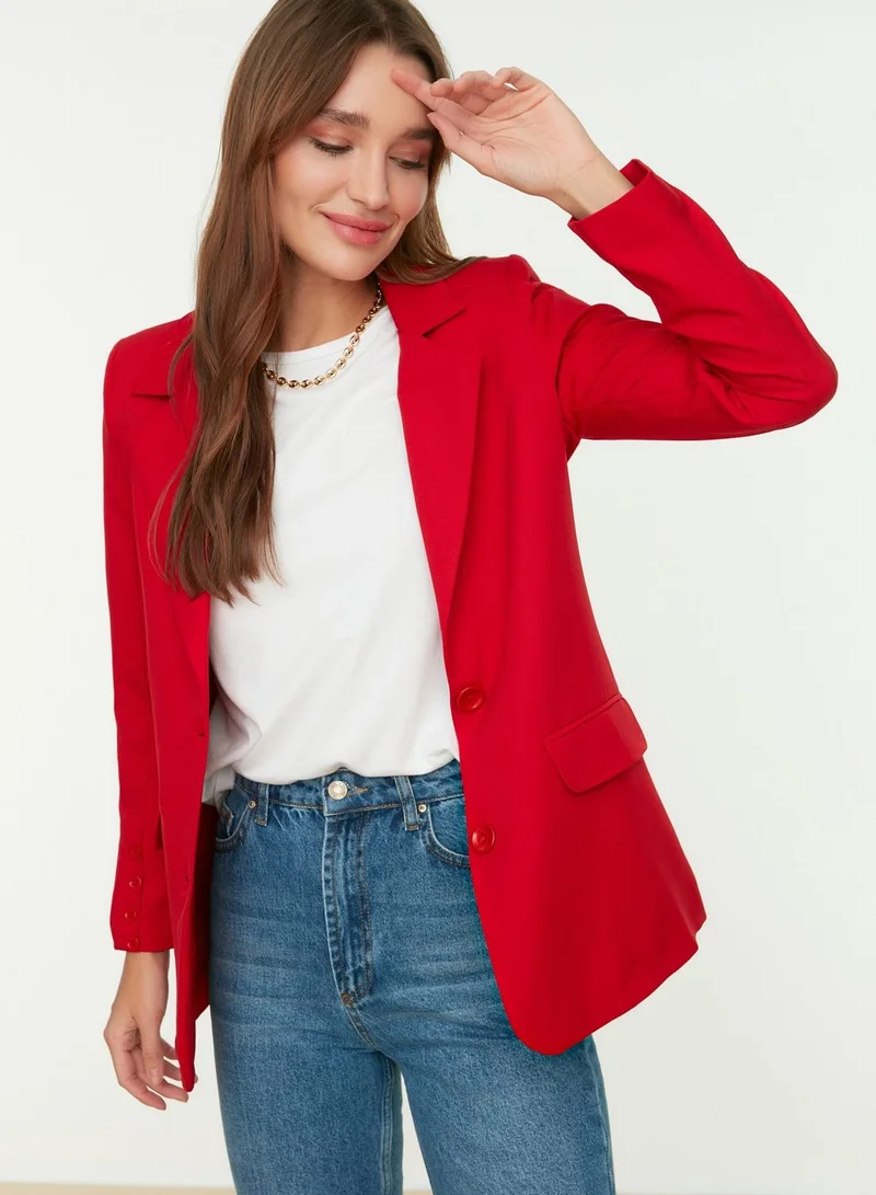 Trendyol  Button Detail Tailored Blazer for Women | Best Price UAE