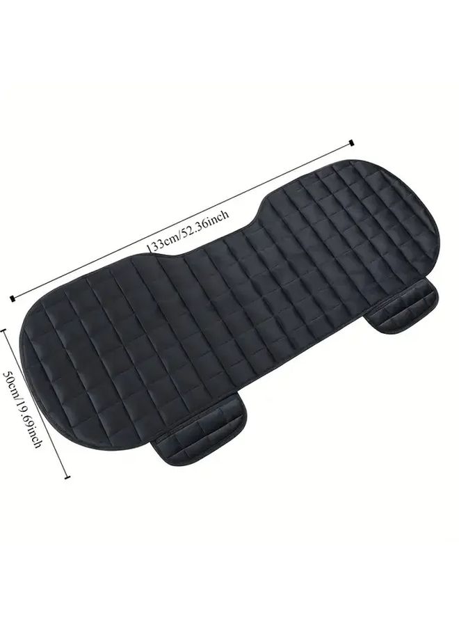 Purple Car Rear Seat Cushion Cover Non Slip Long Row Protector Pad For SUV Sedan - Image 2
