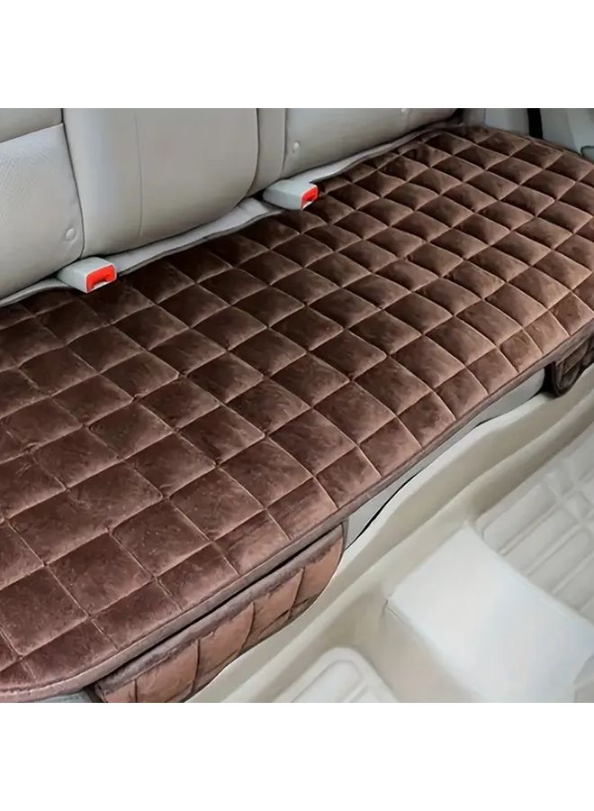 Purple Car Rear Seat Cushion Cover Non Slip Long Row Protector Pad For SUV Sedan - Image 5
