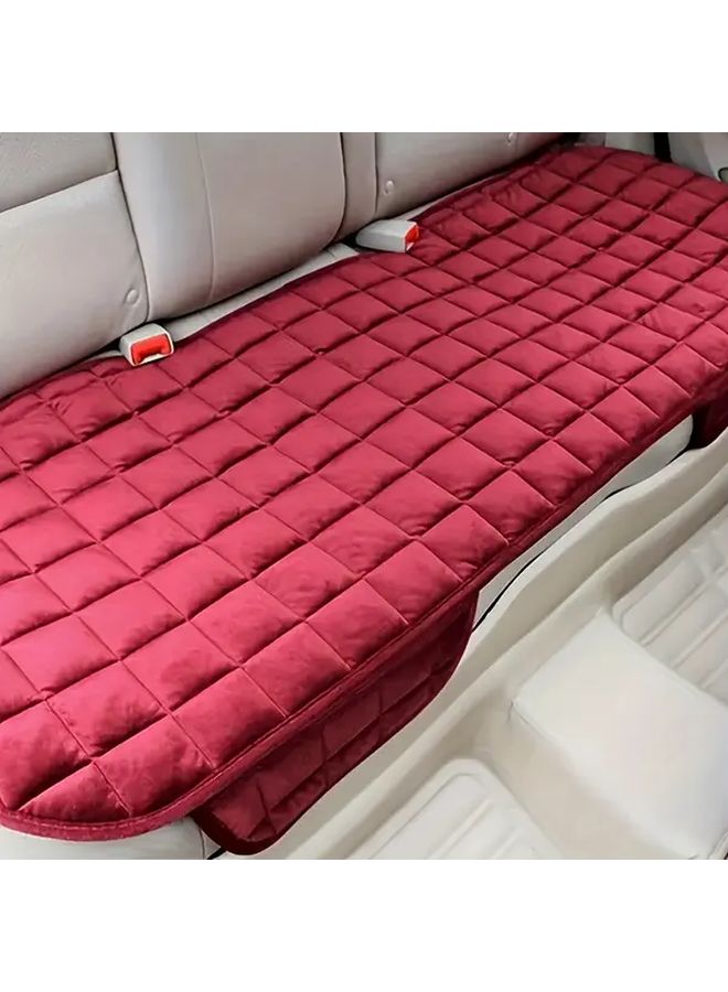 Purple Car Rear Seat Cushion Cover Non Slip Long Row Protector Pad For SUV Sedan - Image 4