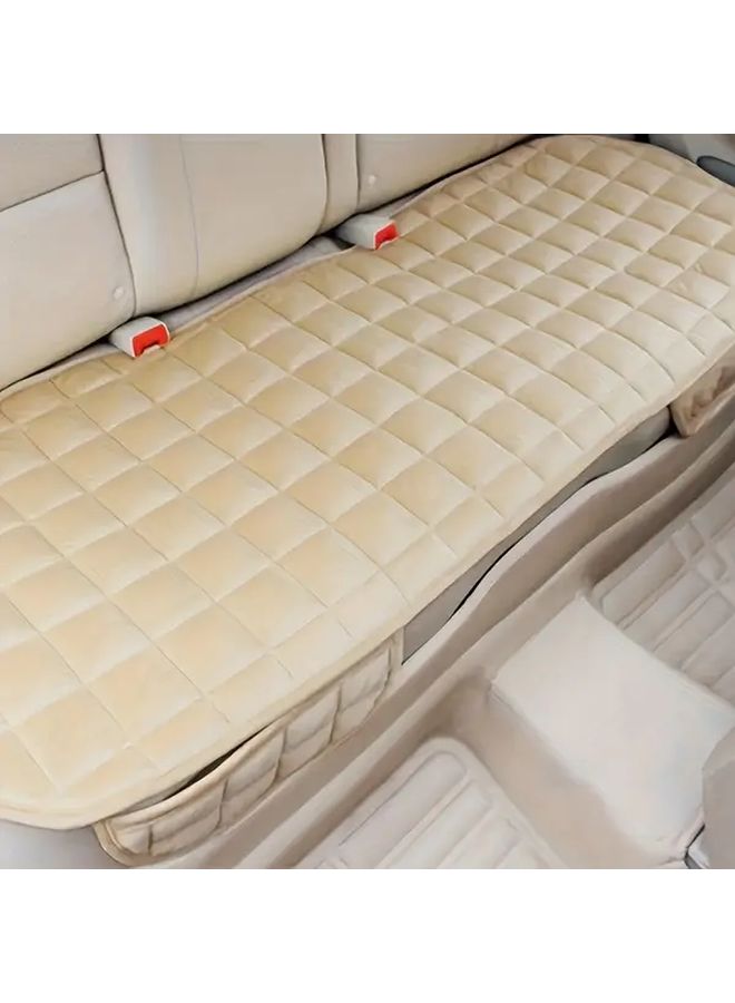Purple Car Rear Seat Cushion Cover Non Slip Long Row Protector Pad For SUV Sedan - Image 3